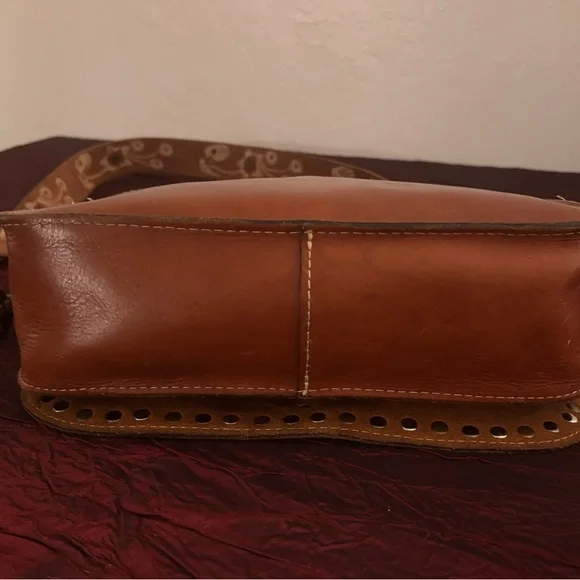 Patricia Nash Vitellia Studded Flap Saddle Bag - Picture 4 of 11